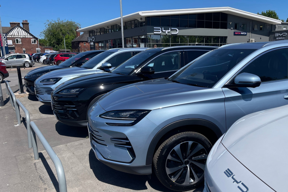 Swansway Motor Group has opened the first BYD and Motor Match dealerships in Stoke-on-Trent. (Nub News) Swansway Motor Group has opened the first BYD and Motor Match dealerships in Stoke-on-Trent. (Nub News)