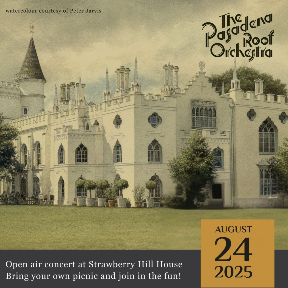 The Pasadena Roof Orchestra open-air concert at Strawberry Hill House The Pasadena Roof Orchestra open-air concert at Strawberry Hill House