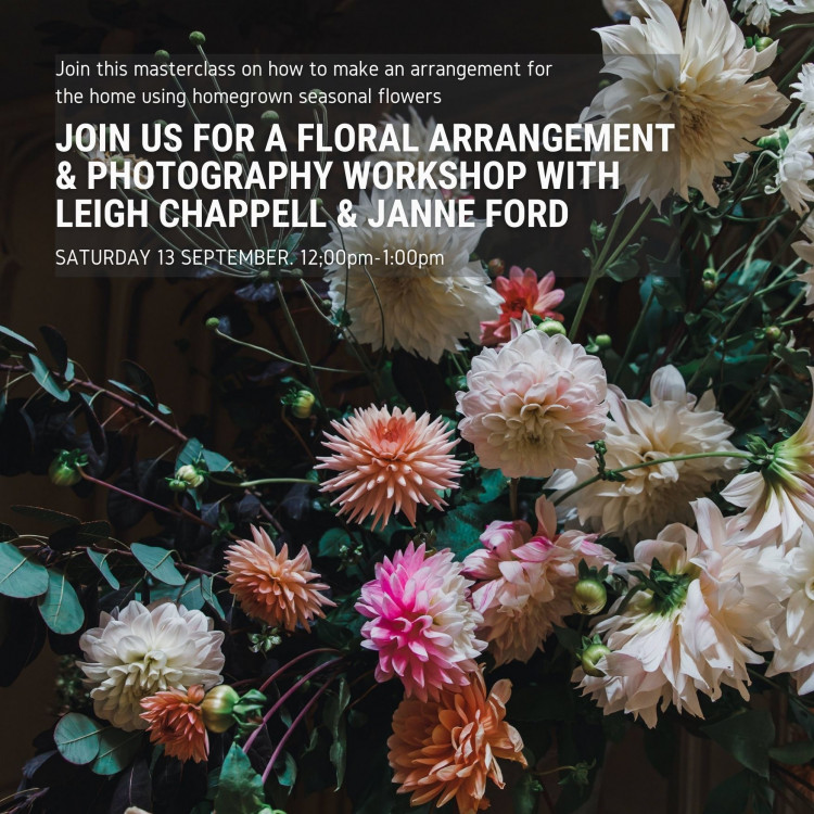 Strawberry Hill House Flower Festival 2025: Floral Arrangement & Photography Workshop with Leigh Chappell & Janne Ford Strawberry Hill House Flower Festival 2025: Floral Arrangement & Photography Workshop with Leigh Chappell & Janne Ford