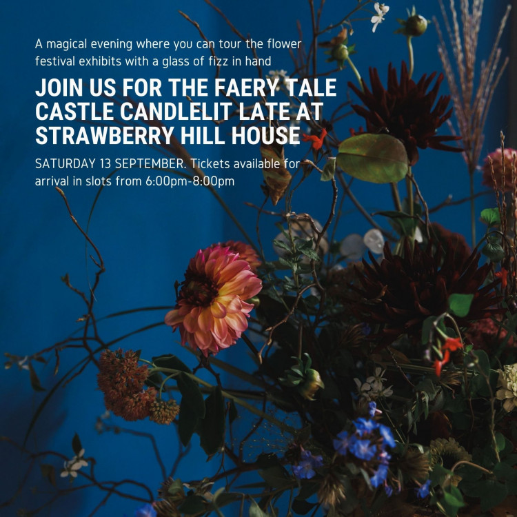 Strawberry Hill House Flower Festival 2025 – The Faery Tale Castle Candlelit Late Strawberry Hill House Flower Festival 2025 – The Faery Tale Castle Candlelit Late