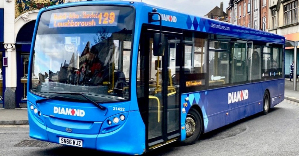The 129 runs from Ashby to Loughborough. Photos: Amanda Hack MP Facebook page The 129 runs from Ashby to Loughborough. Photos: Amanda Hack MP Facebook page