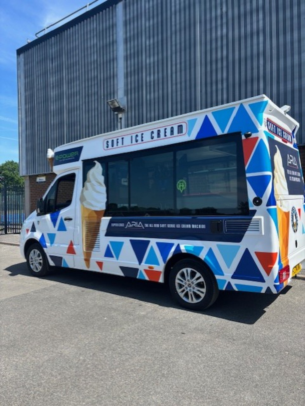 An ice cream van has helped boost donations for an outdoor shelter at Sandbach High School and Sixth Form College. (Photo: Sandbach High School an Sixth Form College) An ice cream van has helped boost donations for an outdoor shelter at Sandbach High School and Sixth Form College. (Photo: Sandbach High School an Sixth Form College)