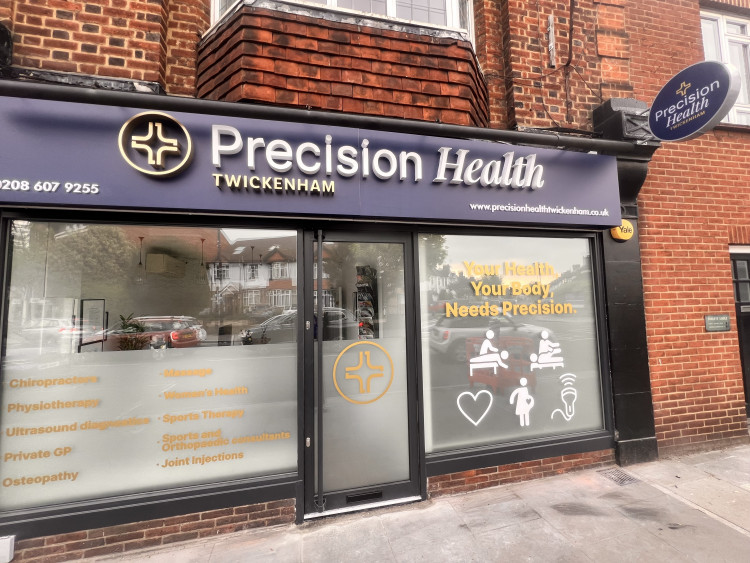 Precision Health opened on King Street Parade, Twickenham earlier this month (credit: Precision Health Twickenham).