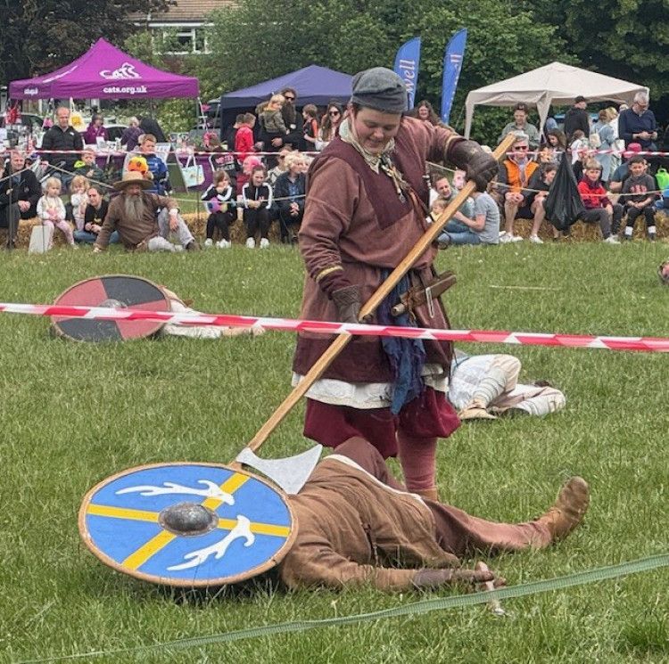 Security was tight at the Festival 