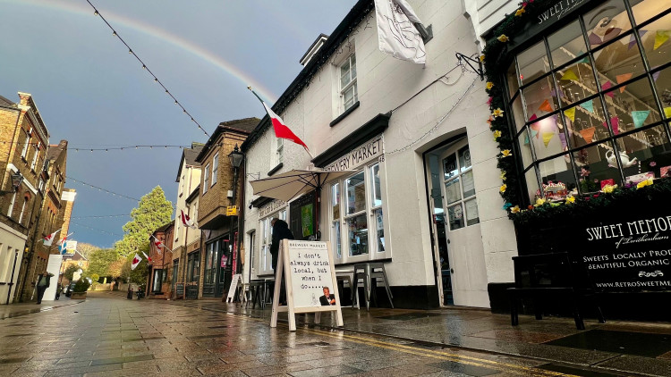 Brewery Market on Church Street, Twickenham (credit: Linda Birch).