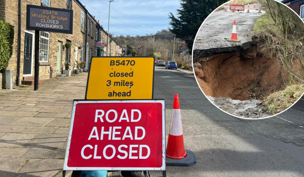 Cheshire East Council has provided an update on the B5470 road closure (Credit: Nub News/Jeith Nixon) Cheshire East Council has provided an update on the B5470 road closure (Credit: Nub News/Jeith Nixon)