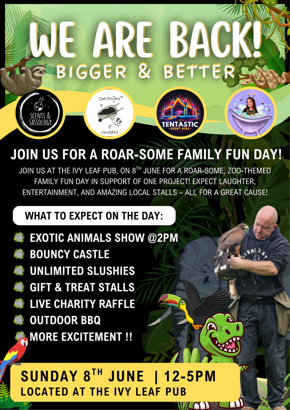 Party Animals- In Support of One Project Macclesfield Party Animals- In Support of One Project Macclesfield
