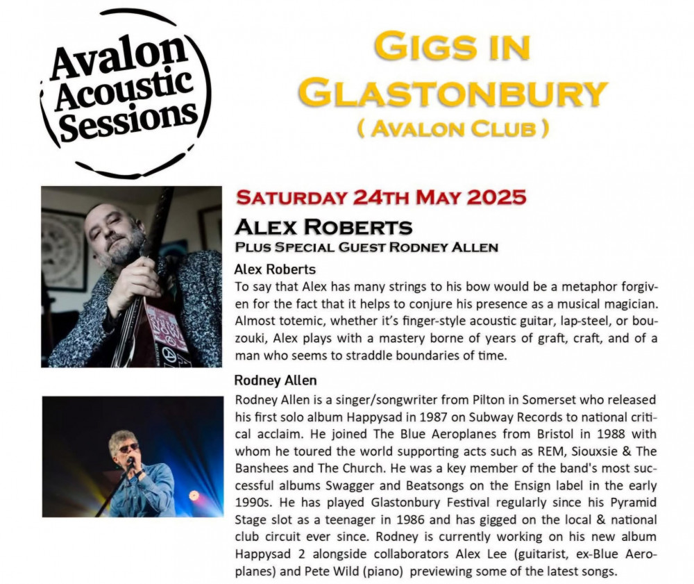 Avalon Acoustic Sessions: Alex Roberts Avalon Acoustic Sessions: Alex Roberts