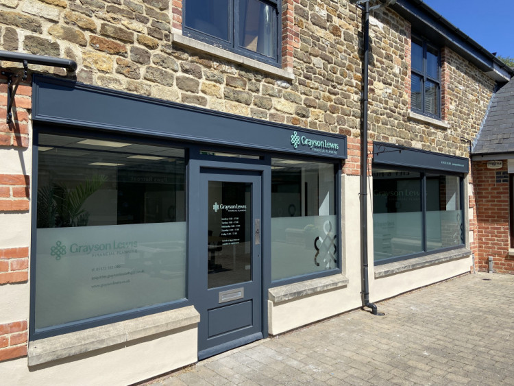 Grayson Lewis Financial Planning have their office in Knight's Yard in Oakham (Photo: Grace Kennington)