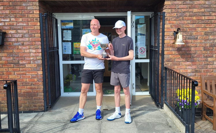 Peter Crowcroft and Fletcher Moseley (Credit: Gill White)