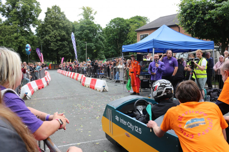 The popular free-to-attend Krazy Races soapbox derby returns to Crewe from 10.45am on Sunday 25 May, with 22 local teams taking part (Nub News).