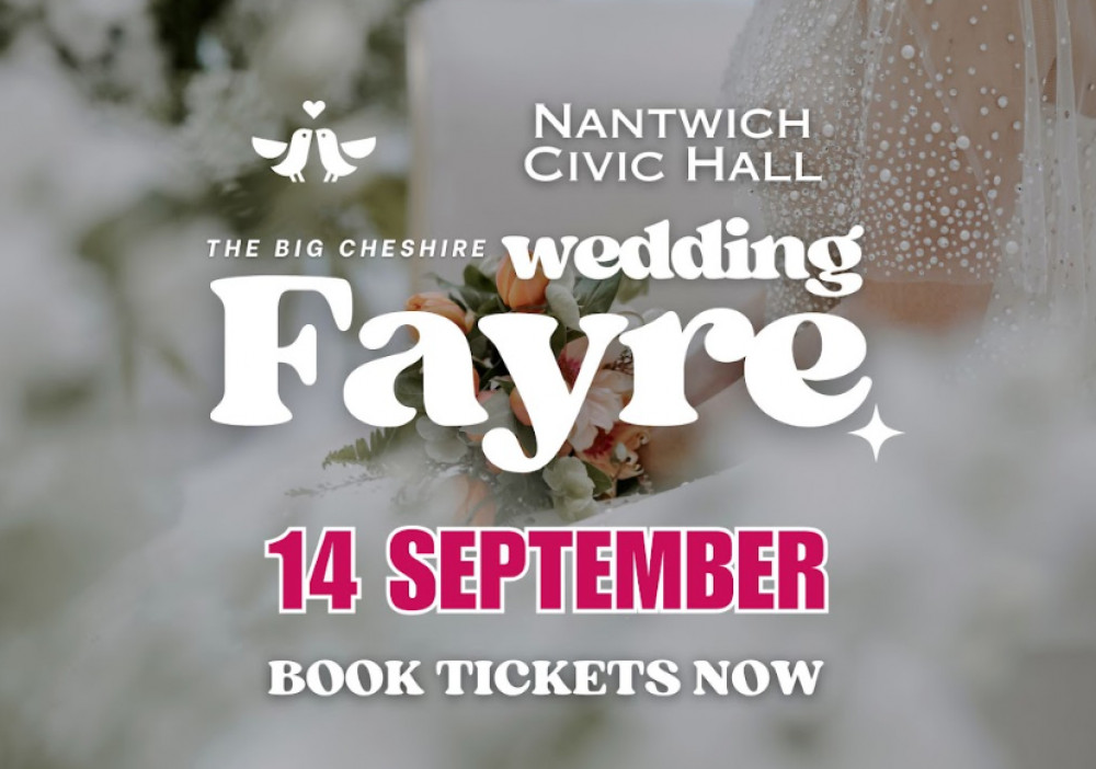 The Big Cheshire Wedding Fair at Nantwich Civic Hall - 14th September 2025