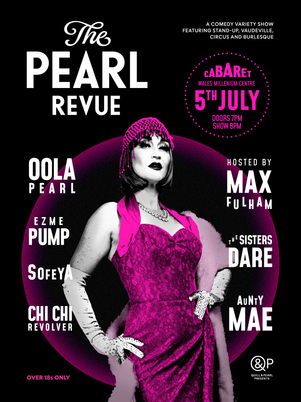 The Pearl Revue launches at Wales Millennium Centre on 5th July! The Pearl Revue launches at Wales Millennium Centre on 5th July!