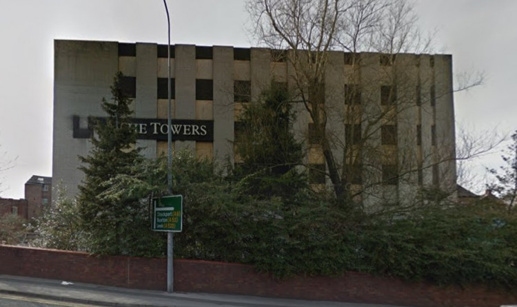 A care home looks set to be built on the site of the former Towers office block (Credit: Google Maps)
