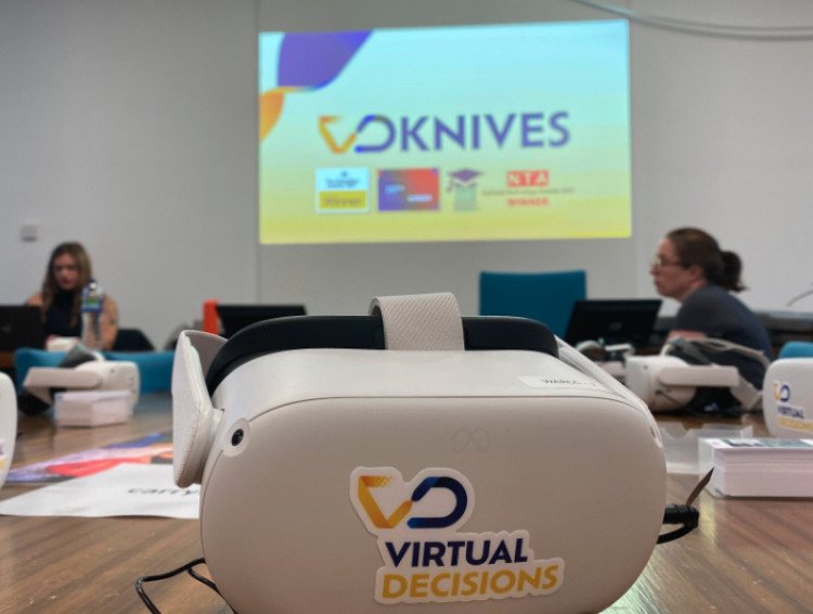 Knife Crime Awareness Week, (19 - 25 May) uses VR sessions to highlight severity of knife crime (images supplied)