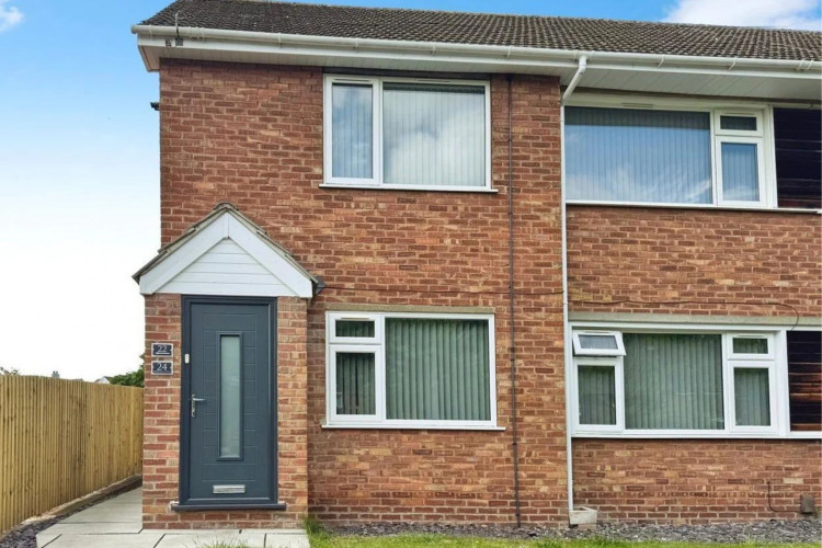 This week, we are showcasing a two-bedroom first-floor apartment in Trentham available to rent for £800pcm. (Stephenson Browne)