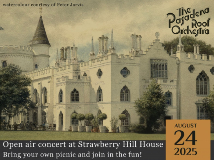 The Pasadena Roof Orchestra open-air concert at Strawberry Hill House The Pasadena Roof Orchestra open-air concert at Strawberry Hill House