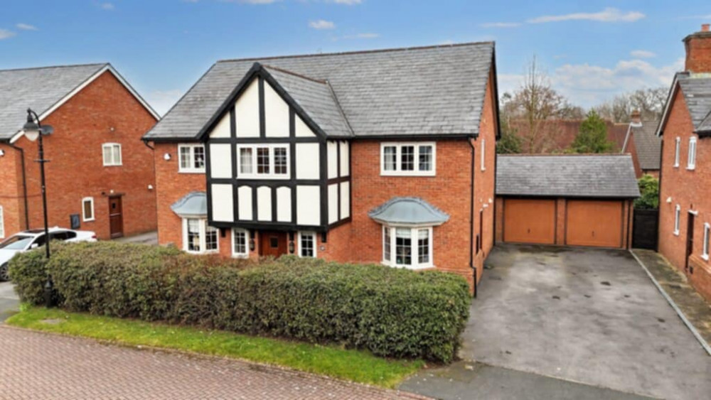 The five-bedroom detached house on Chiltern Close, Weston (Jamews Du Pavey). The five-bedroom detached house on Chiltern Close, Weston (Jamews Du Pavey).