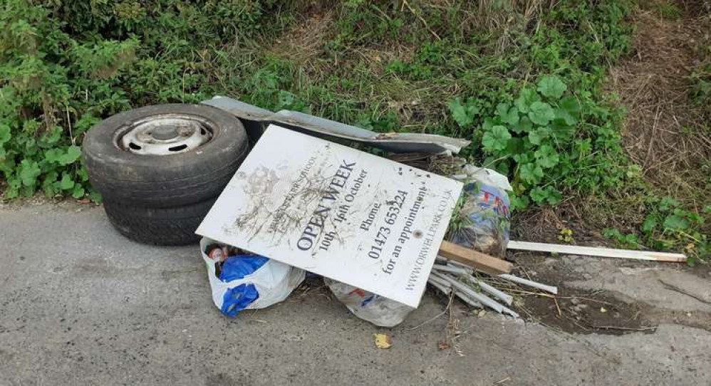 Example of the litter four in Brantham Example of the litter four in Brantham