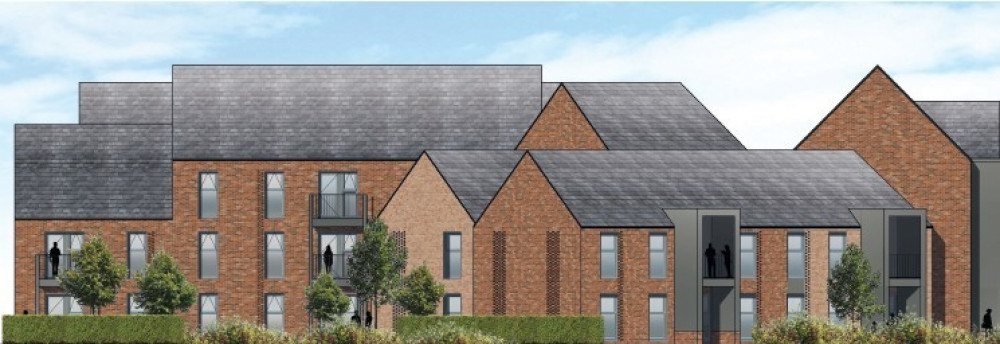 The Retirement Living Scheme Proposed For Maylands Park, Nantwich (Bower Mattin). The Retirement Living Scheme Proposed For Maylands Park, Nantwich (Bower Mattin).