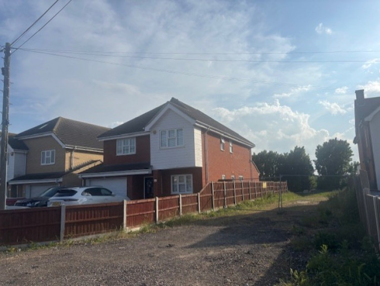 The bungalows will be behind a row of houses that were built in 2014.
