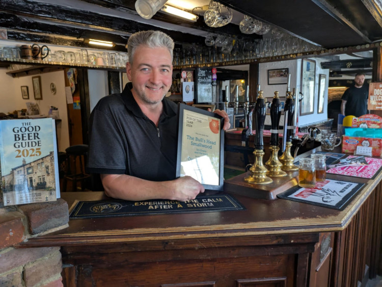 Ian is proud to have run The Bull's Head for the last 25 years. (Photo: Nub News) 