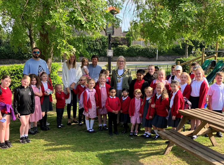 Buglawton Primary School have been taking part in Walk to School Week (Credit: CTC)