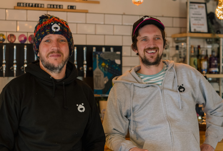 Company directors Joe and Mikey Manning (Credit: Beartown Brewery)
