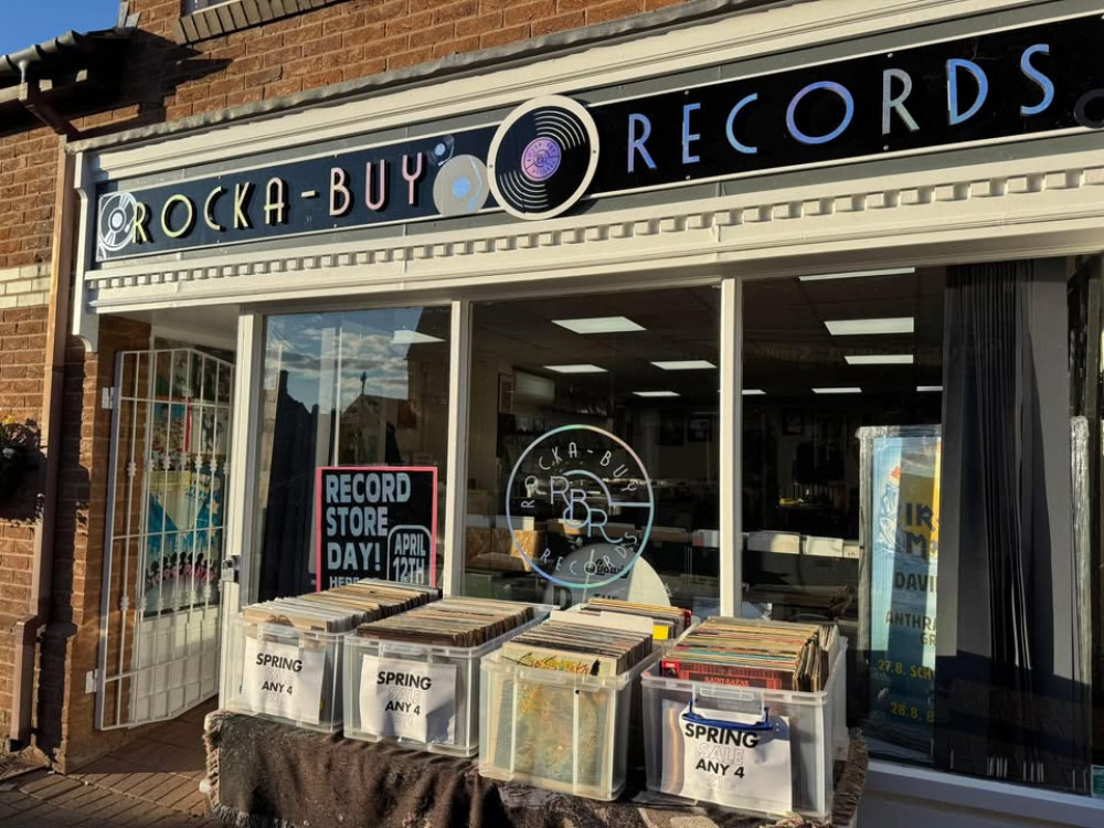 Oakham's Rocka-Buy Records will host an intimate free gig for international stars The Hoosiers (Photo: Rocka-Buy Records) Oakham's Rocka-Buy Records will host an intimate free gig for international stars The Hoosiers (Photo: Rocka-Buy Records)