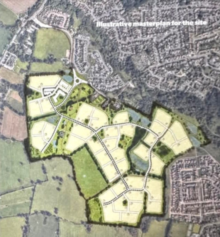 A 660-home estate, together with a 60-bed care home, flexible commercial area, mobility hub and a local centre is proposed for fields across Wistaston, between Wistaston Green Road and Church Lane (Hawthorn Estates Investments). 
