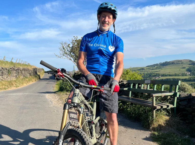 Local man Terry O'Connor is raising money for The Christie after receiving life-saving cancer treatment (Image - Terry O'Connor)