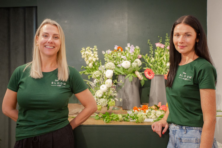 Best friends, Cat Scarlett and Han Wharton, are relaunching as The Bloom Edit, Hospital Street, on Saturday 24 May (Supplied).