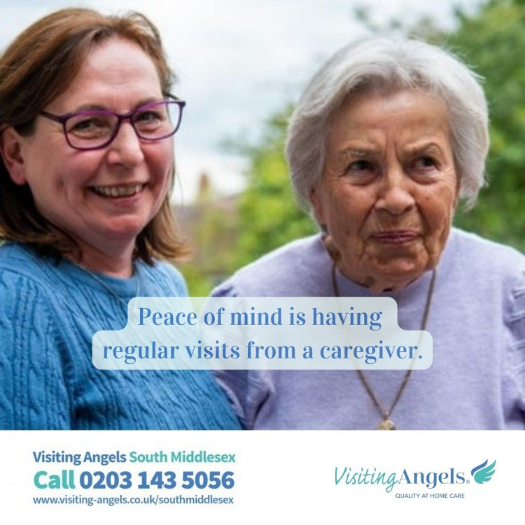Visiting Angels provides support for sandwich carers in Teddington (Credit: Visiting Angels)