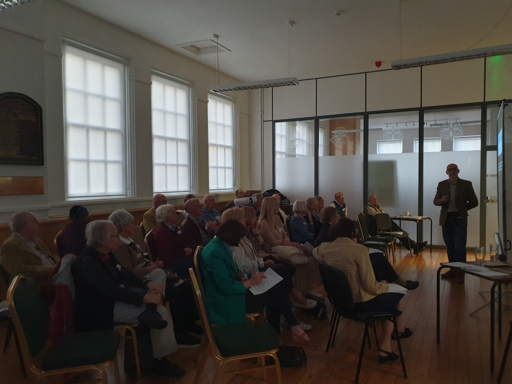New Chairman and committee appointed at Leamington Society AGM (images via Leamington Society) New Chairman and committee appointed at Leamington Society AGM (images via Leamington Society)