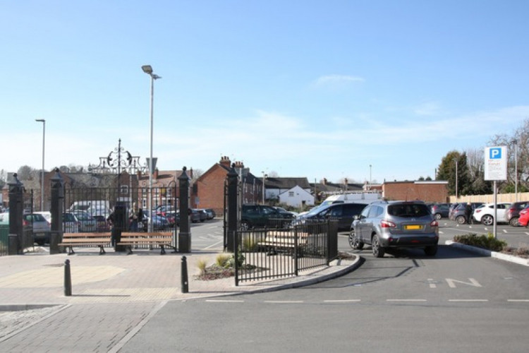 North Street car park in Ashby. Photo: NWLDC