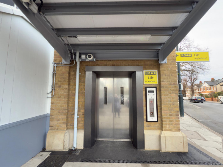 The new lifts at Teddington Station went into service in March (Credit: Nub News)