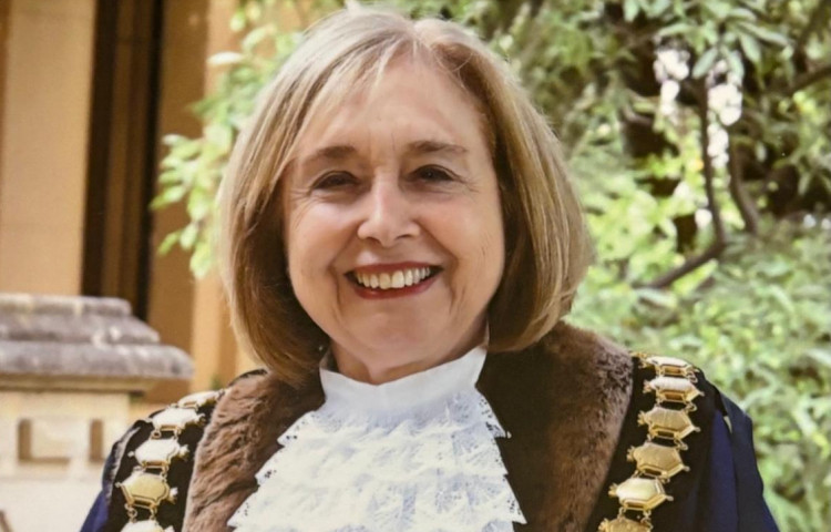 Outgoing mayor for Royal Leamington Spa Cllr Judith Clarke (images supplied)