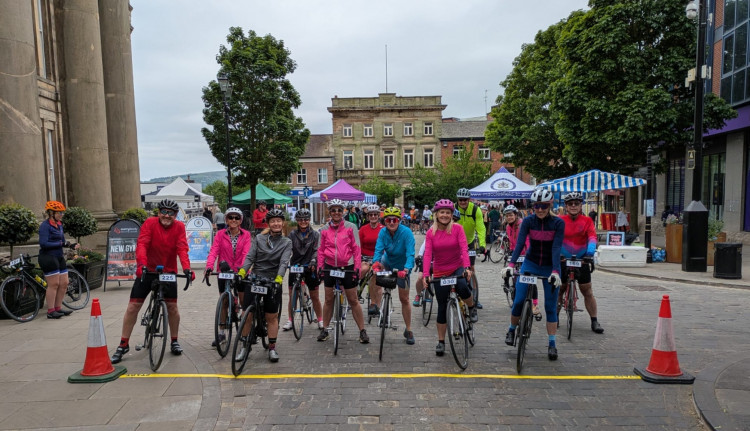The Bikeathon returned to Macclesfield last weekend (Credit: Macclesfield Bikeathon)