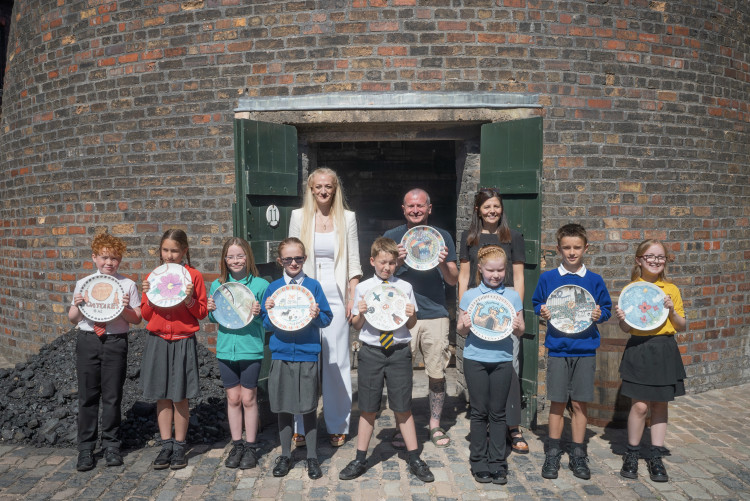 The nine winning plate designs are now on display in Stoke-on-Trent. (We Are Staffordshire)