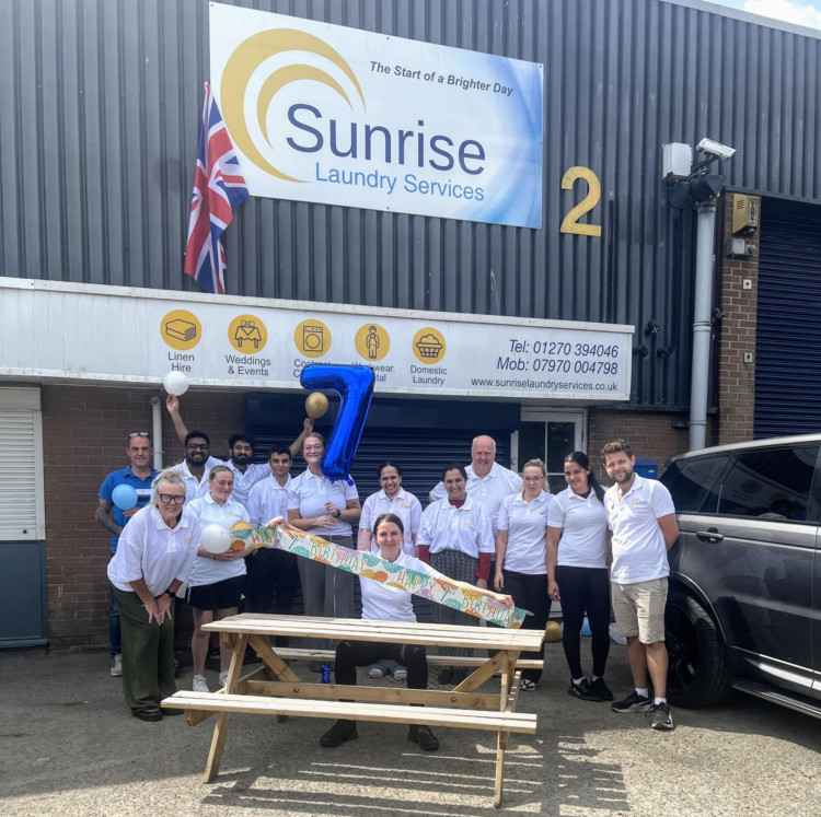 Sunrise Laundry Services, Gateway, is celebrating seven years of trading on Saturday 24 May, thanking customers for their support with a special discount (Nub News).