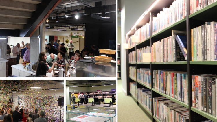 Stockroom - Stockport's new library and cultural space in the Merseyway centre - is open as of Saturday 24 May (Image - Nub News)