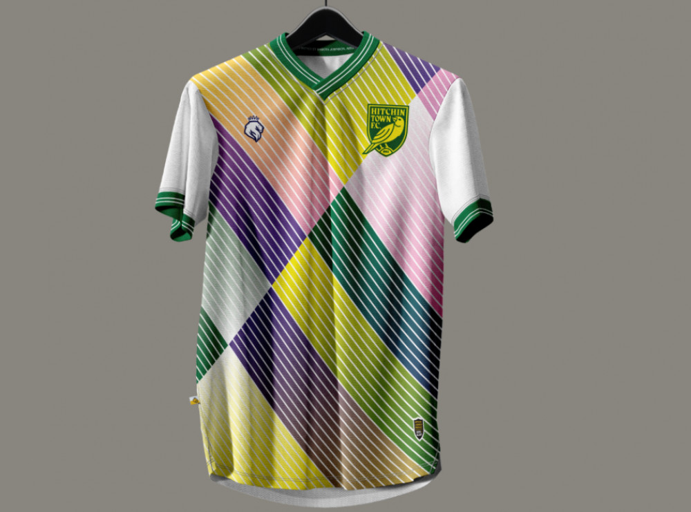 Limited edition Hitchin Town shirt 