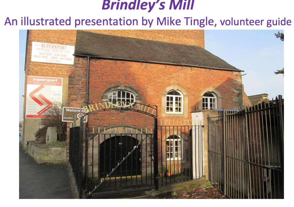 Library talk: Brindley's Mill Library talk: Brindley's Mill