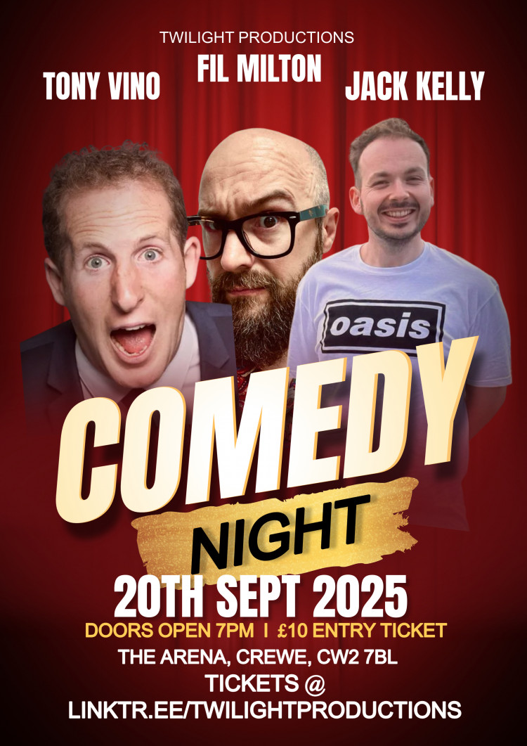 Crewe Comedy @ The Arena