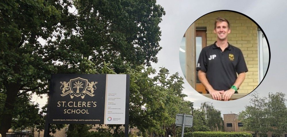 Head of school Jon Purkiss has welcomed the good rating of St Clere's, which has had to cope with significant problems with RAAC over recent years. 