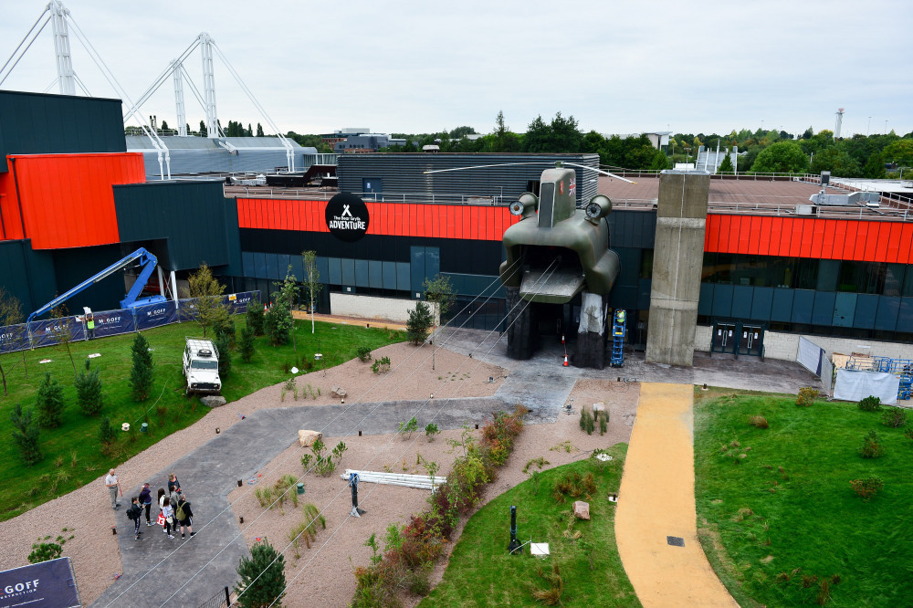 The Bear Grylls Adventure attraction opened at the NEC in 2018 before closing last December (image via SWNS) The Bear Grylls Adventure attraction opened at the NEC in 2018 before closing last December (image via SWNS)