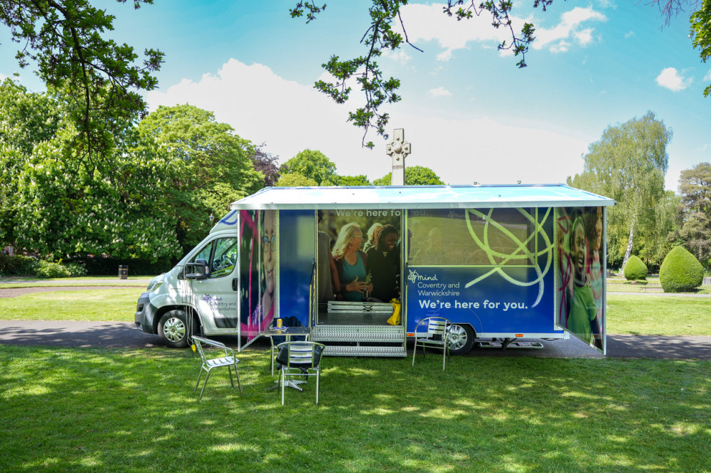 A Wellbeing Vehicle which will form a mobile ‘Safe Haven,’ will be accessible on Emscote Road McDonald’s for mental health support (images supplied) A Wellbeing Vehicle which will form a mobile ‘Safe Haven,’ will be accessible on Emscote Road McDonald’s for mental health support (images supplied)
