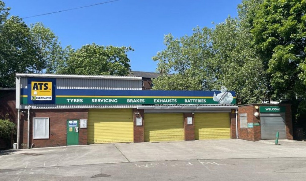The former ATS Euromaster in Congleton has gone up for sale (Credit: Rightmove/Newmark) The former ATS Euromaster in Congleton has gone up for sale (Credit: Rightmove/Newmark)