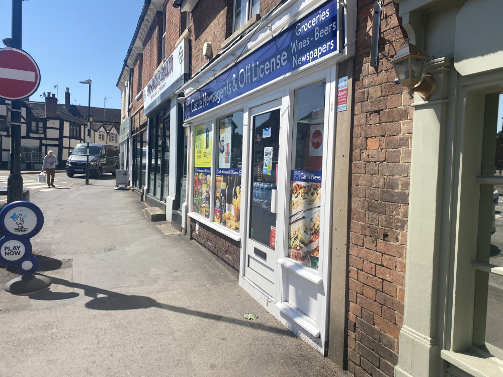 Castle Newsagents has had its alcohol licence extended (image by Nub News)