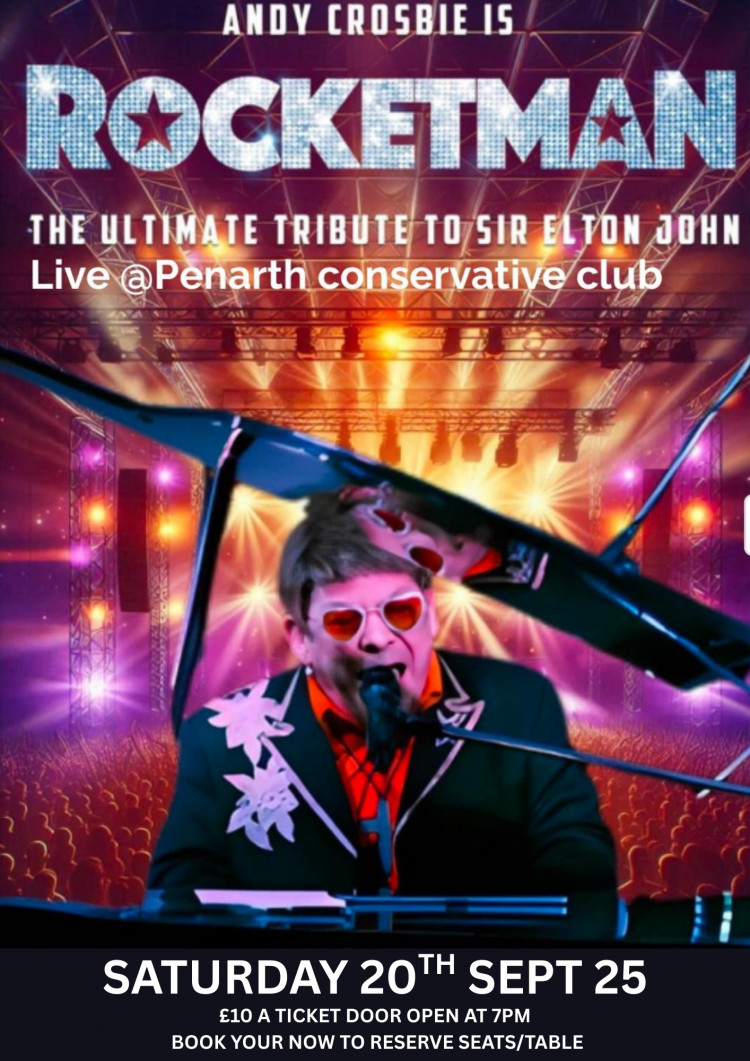 ROCKETMAN – A Tribute to Sir Elton John! ROCKETMAN – A Tribute to Sir Elton John!